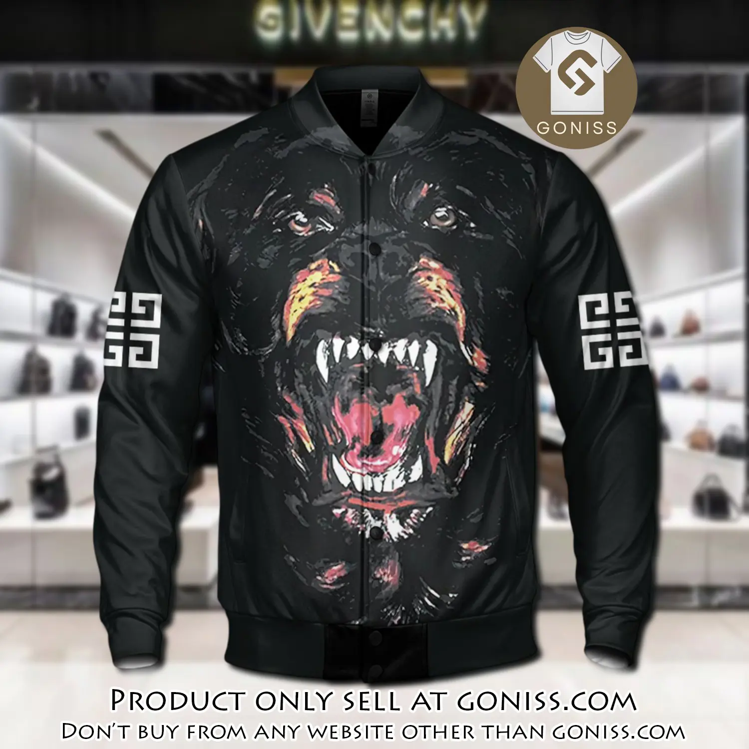 Luxury givenchy varsity premium baseball jacket bjv1058 gn0802340